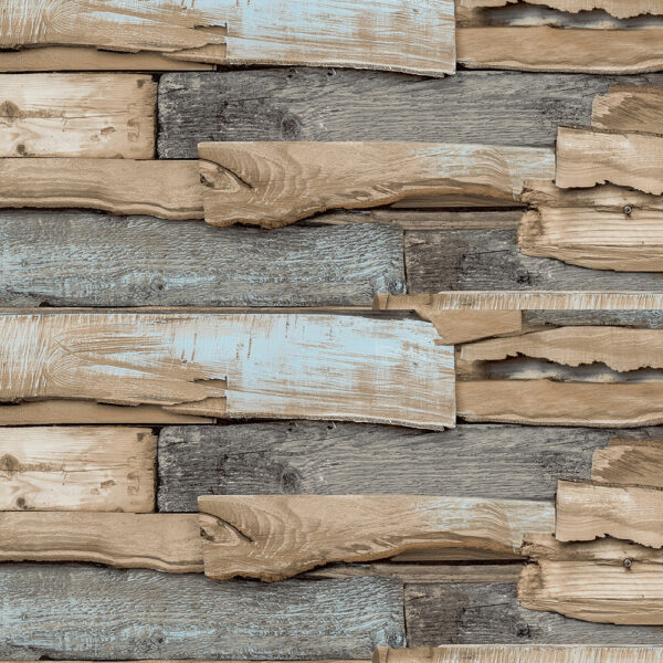 NATURAL WOODEN Blue Light